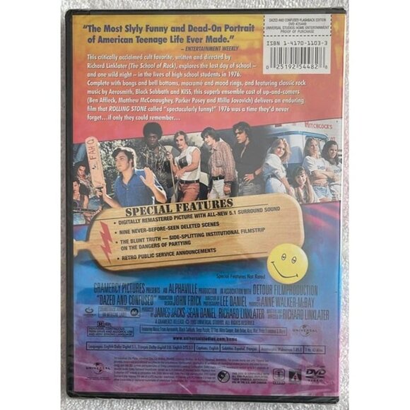 Dazed and Confused Flashback Edition (DVD, New, Widescreen) - Picture 2 of 3